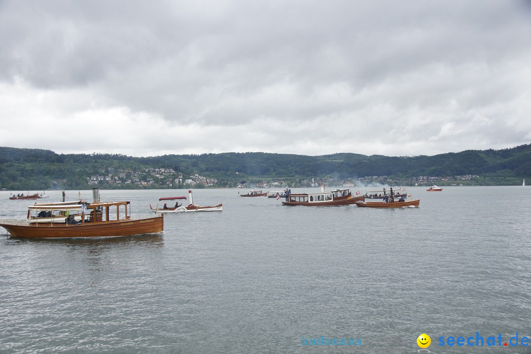 Dampfboot-Rennen: Bodman-Ludwigshafen am Bodensee, 01.06.2013