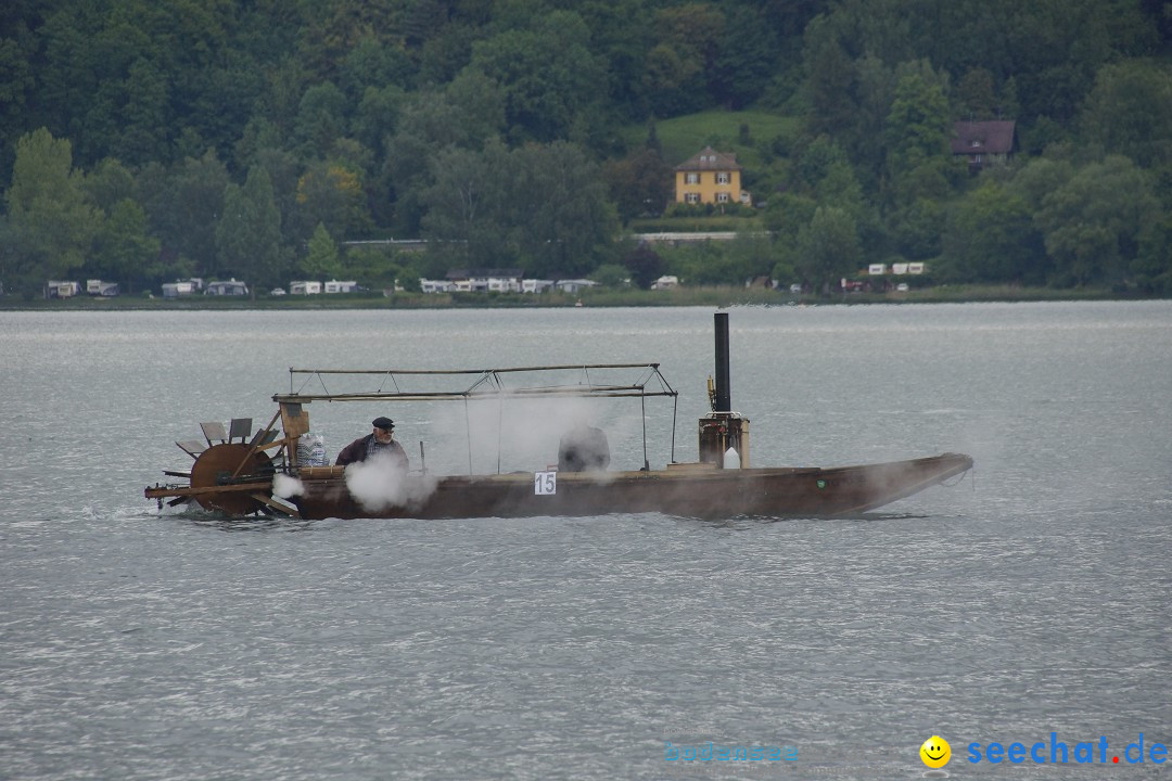 Dampfboot-Rennen: Bodman-Ludwigshafen am Bodensee, 01.06.2013