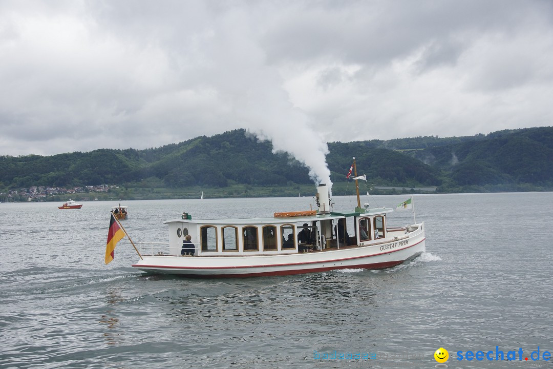 Dampfboot-Rennen: Bodman-Ludwigshafen am Bodensee, 01.06.2013