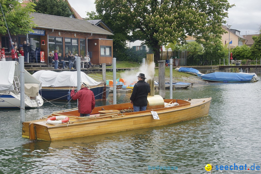 Dampfboot-Rennen: Bodman-Ludwigshafen am Bodensee, 01.06.2013