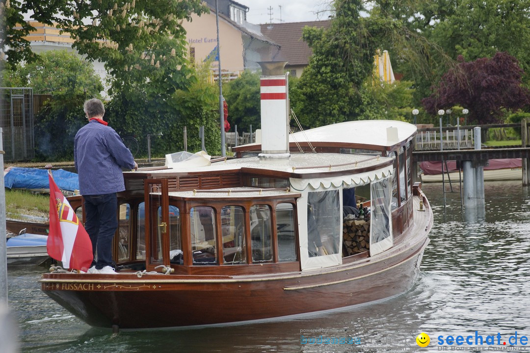 Dampfboot-Rennen: Bodman-Ludwigshafen am Bodensee, 01.06.2013