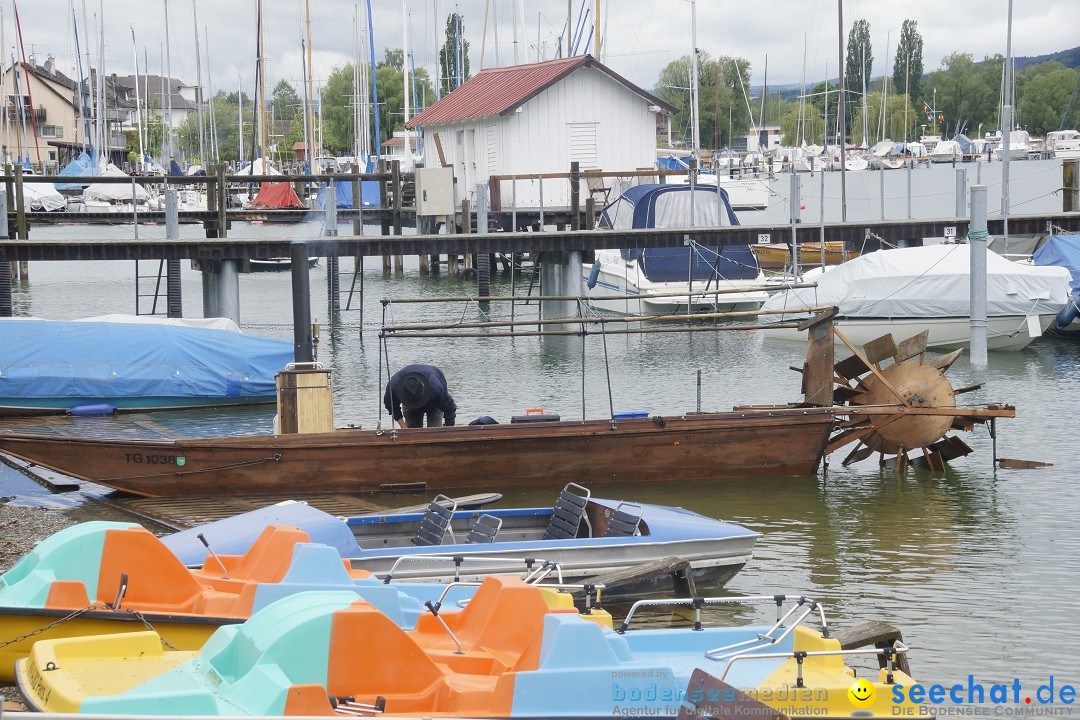 Dampfboot-Rennen: Bodman-Ludwigshafen am Bodensee, 01.06.2013