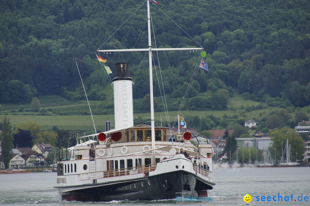 Dampfboot-Rennen: Bodman-Ludwigshafen am Bodensee, 01.06.2013