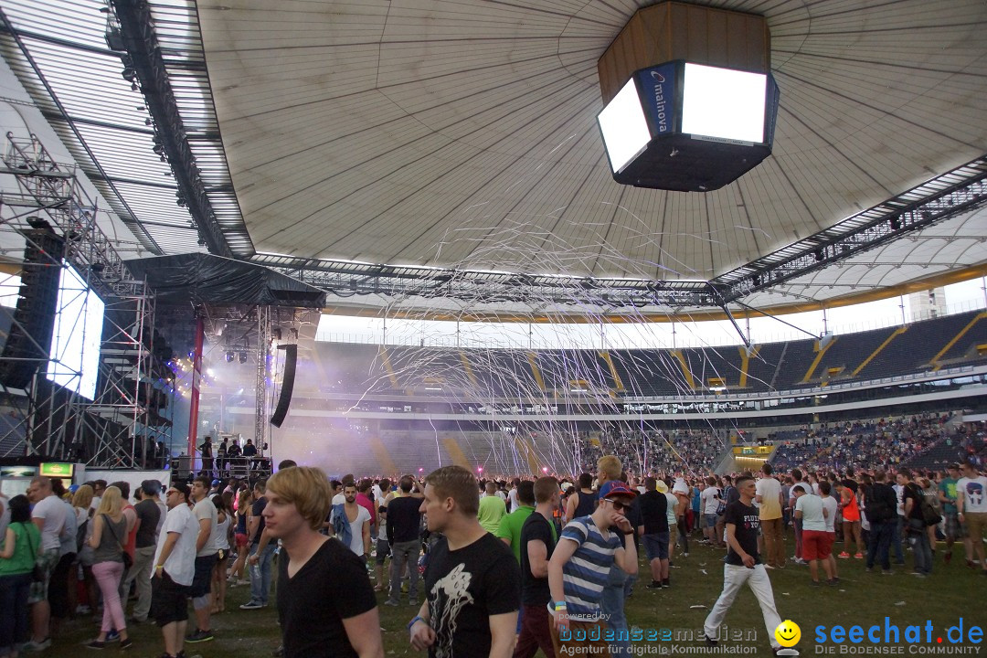 World Music Dome mit DAVID GUETTA - BigCityBeats: Frankfurt, 09.06.2013