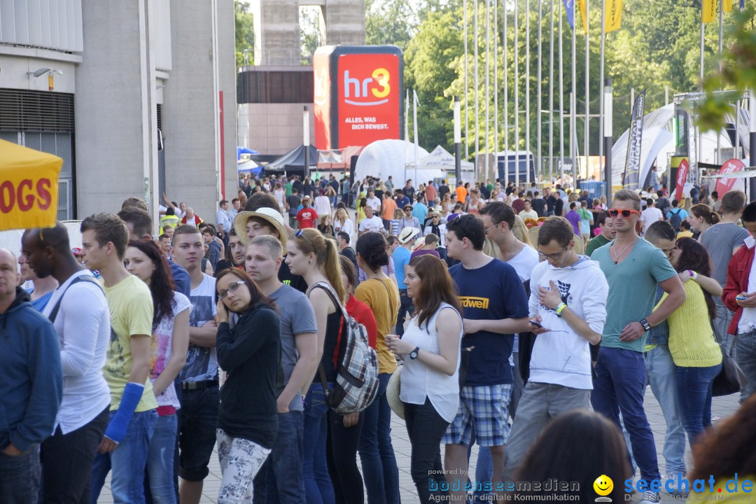 World Music Dome mit DAVID GUETTA - BigCityBeats: Frankfurt, 09.06.2013