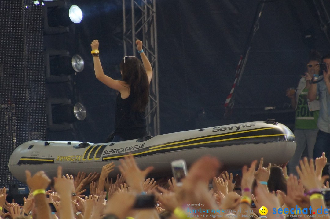 World Music Dome mit DAVID GUETTA - BigCityBeats: Frankfurt, 09.06.2013