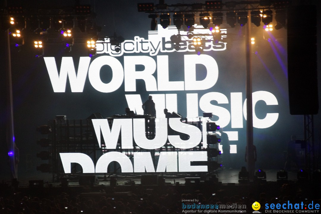 World Music Dome mit DAVID GUETTA - BigCityBeats: Frankfurt, 09.06.2013