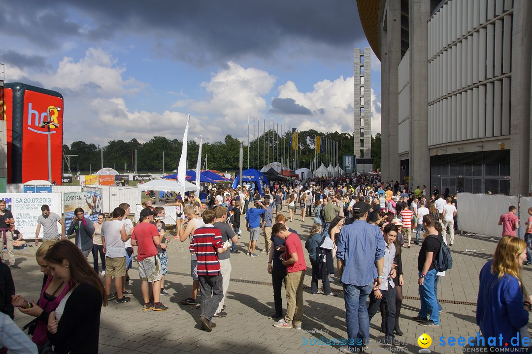 World Music Dome mit DAVID GUETTA - BigCityBeats: Frankfurt, 09.06.2013