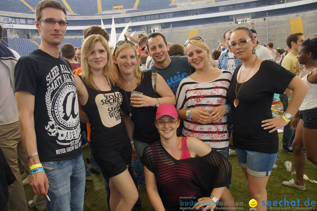 World Music Dome mit DAVID GUETTA - BigCityBeats: Frankfurt, 09.06.2013