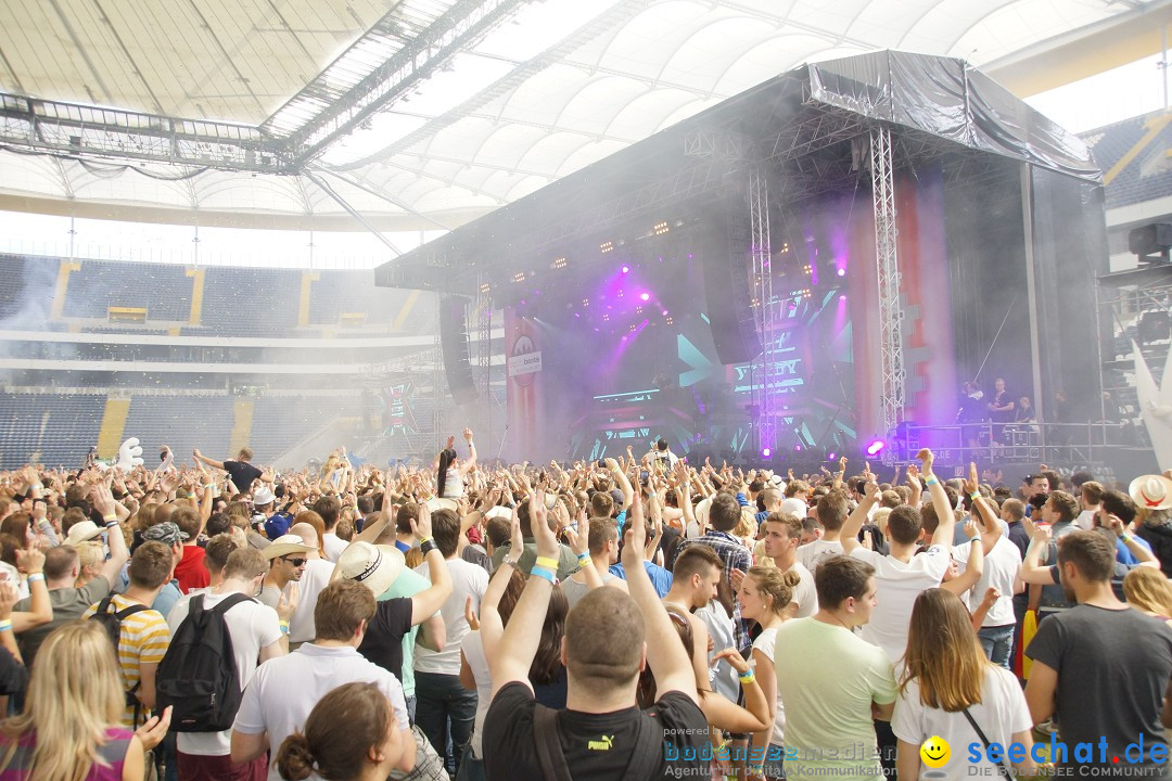 World Music Dome mit DAVID GUETTA - BigCityBeats: Frankfurt, 09.06.2013