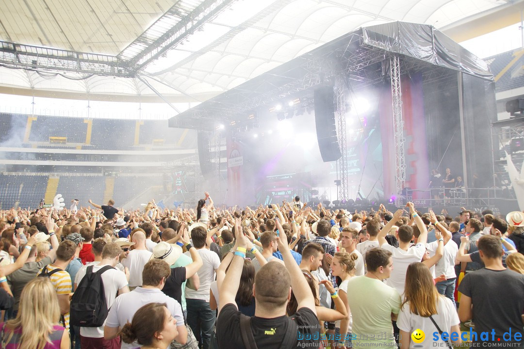 World Music Dome mit DAVID GUETTA - BigCityBeats: Frankfurt, 09.06.2013