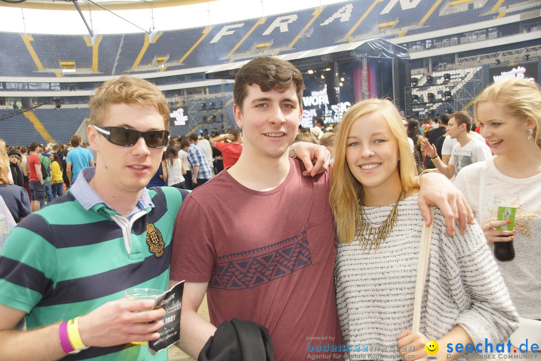 World Music Dome mit DAVID GUETTA - BigCityBeats: Frankfurt, 09.06.2013