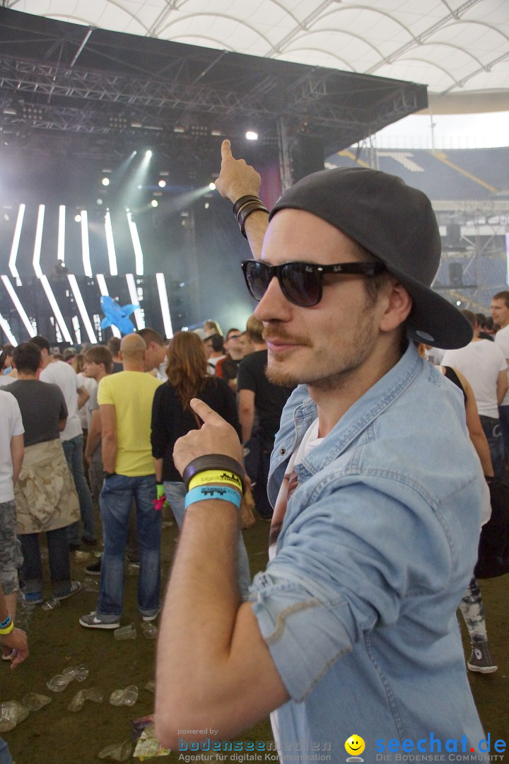 World Music Dome mit DAVID GUETTA - BigCityBeats: Frankfurt, 09.06.2013