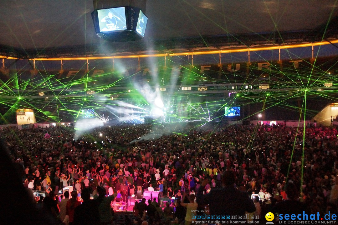 World Music Dome mit DAVID GUETTA - BigCityBeats: Frankfurt, 09.06.2013