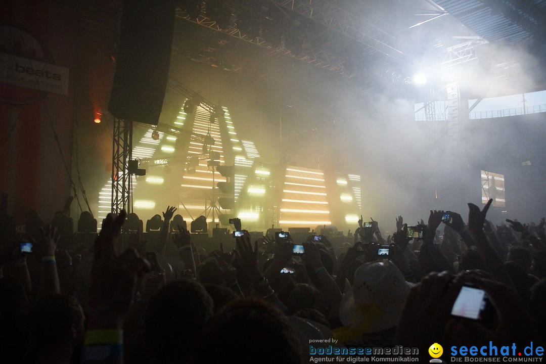 World Music Dome mit DAVID GUETTA - BigCityBeats: Frankfurt, 09.06.2013