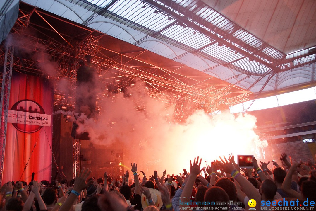 World Music Dome mit DAVID GUETTA - BigCityBeats: Frankfurt, 09.06.2013