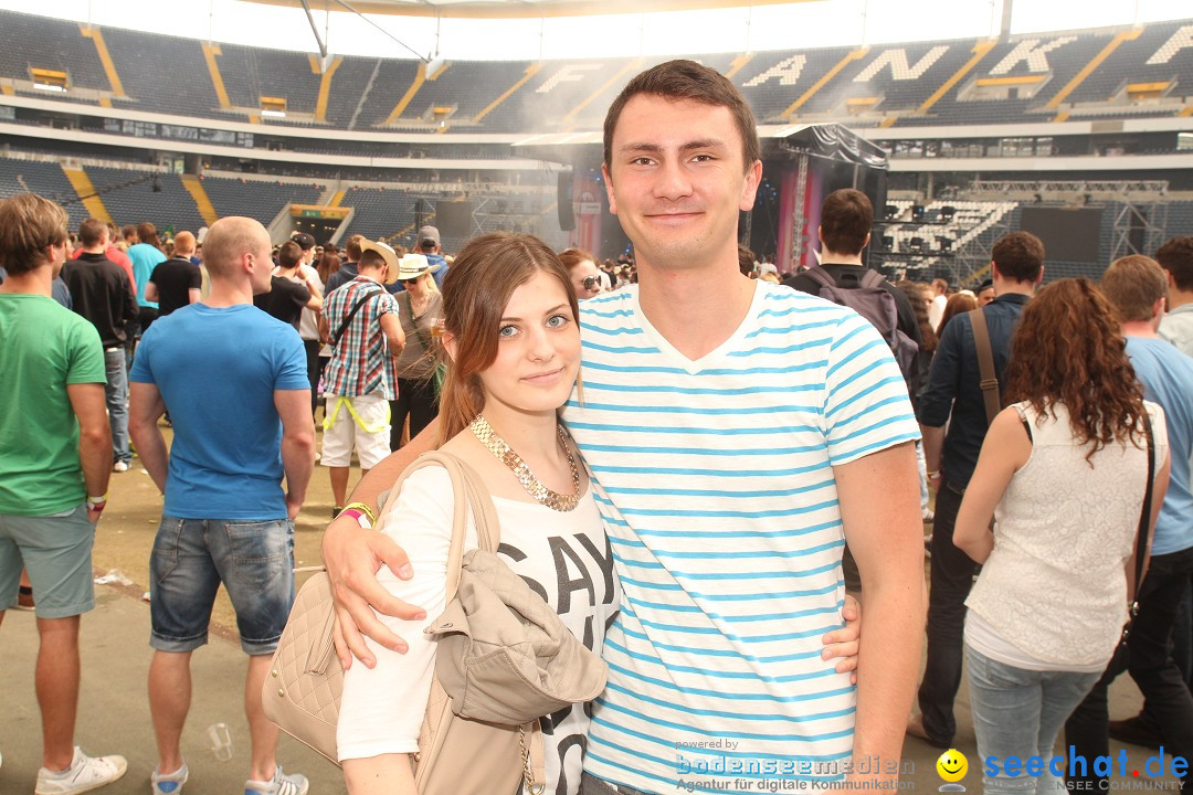 World Music Dome mit DAVID GUETTA - BigCityBeats: Frankfurt, 09.06.2013