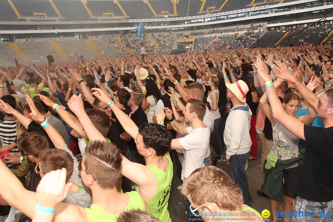 World Music Dome mit DAVID GUETTA - BigCityBeats: Frankfurt, 09.06.2013