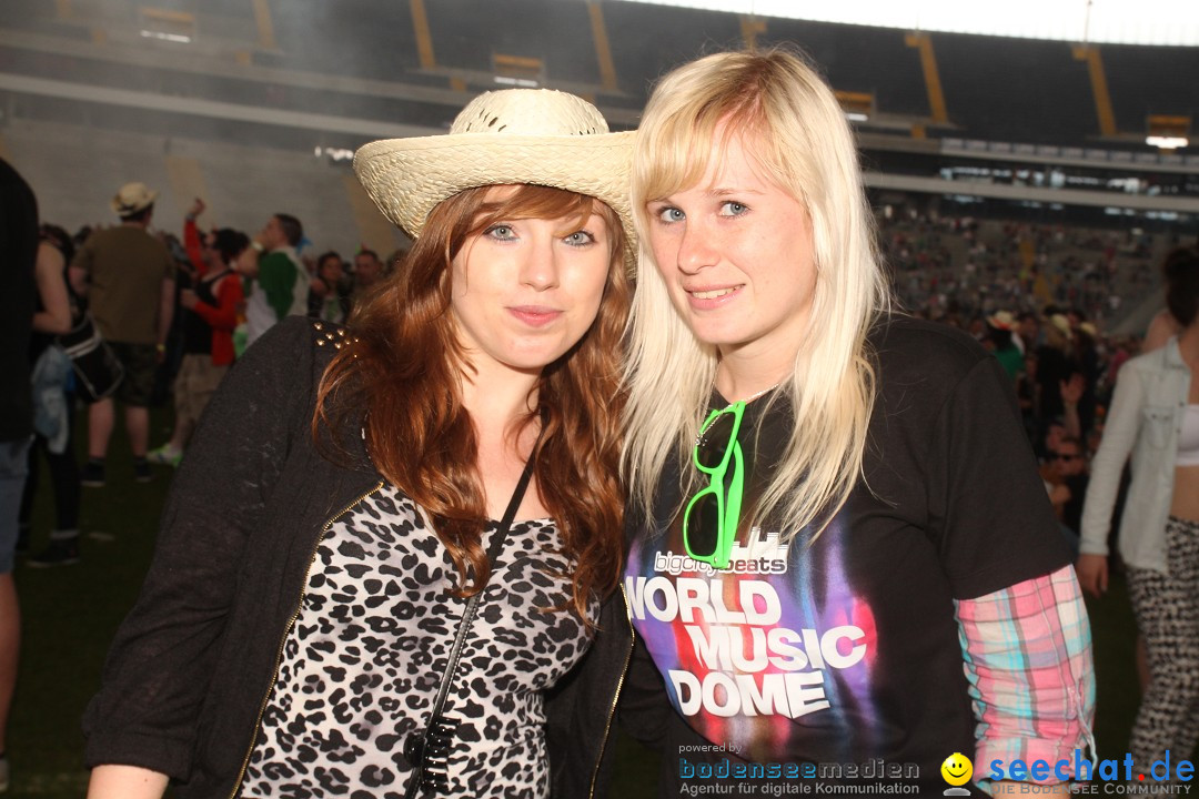 World Music Dome mit DAVID GUETTA - BigCityBeats: Frankfurt, 09.06.2013