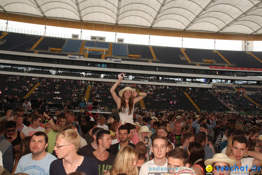 World Music Dome mit DAVID GUETTA - BigCityBeats: Frankfurt, 09.06.2013