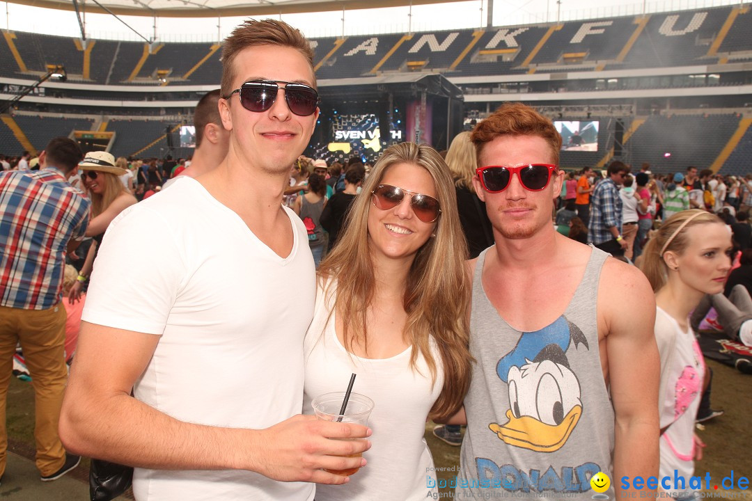 World Music Dome mit DAVID GUETTA - BigCityBeats: Frankfurt, 09.06.2013