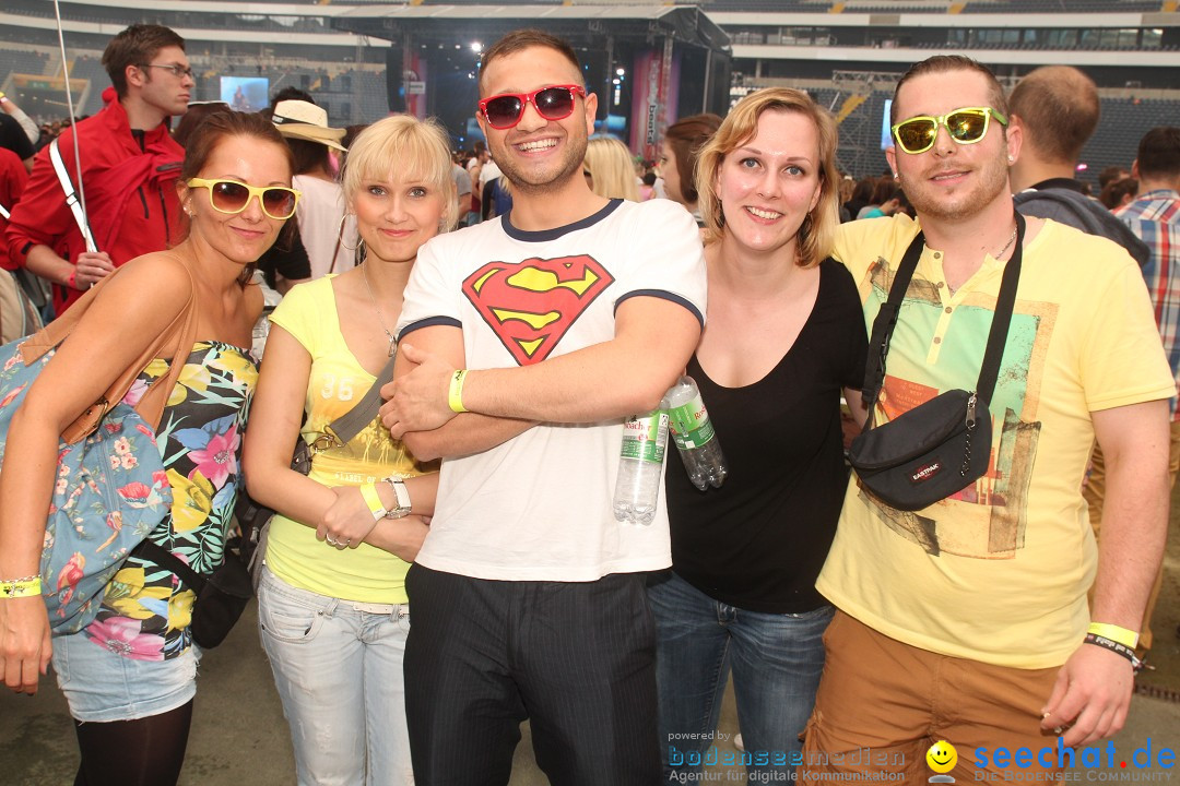 World Music Dome mit DAVID GUETTA - BigCityBeats: Frankfurt, 09.06.2013