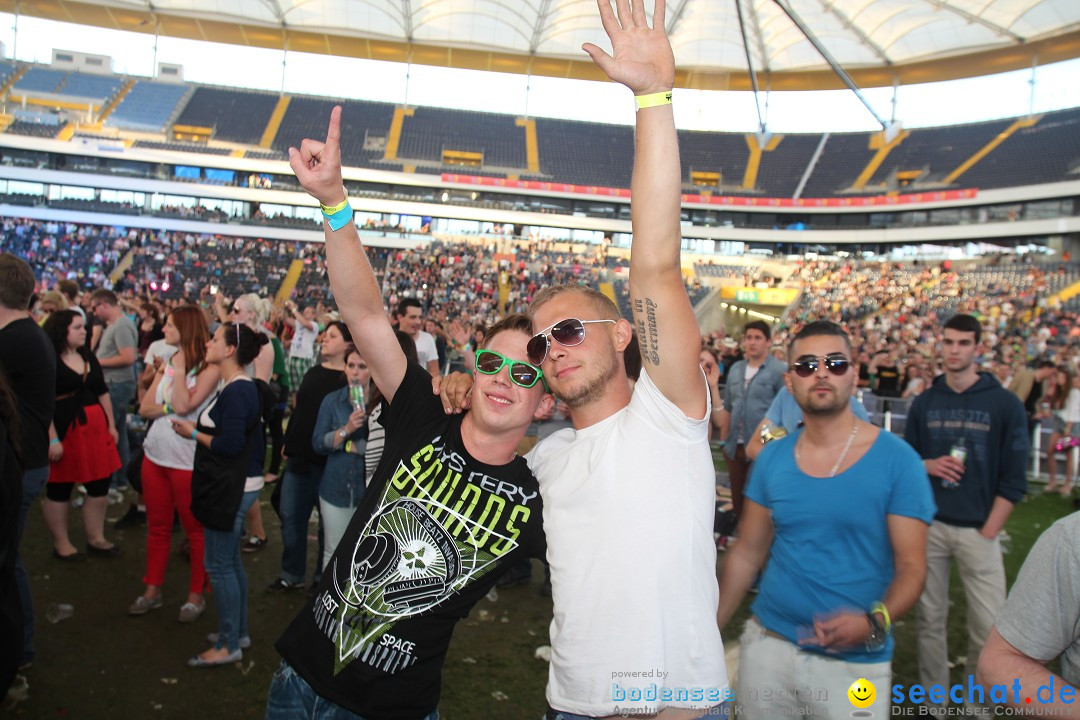 World Music Dome mit DAVID GUETTA - BigCityBeats: Frankfurt, 09.06.2013