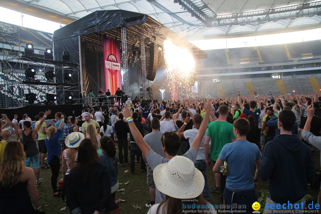 World Music Dome mit DAVID GUETTA - BigCityBeats: Frankfurt, 09.06.2013