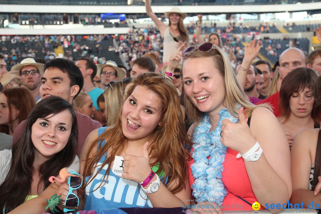 World Music Dome mit DAVID GUETTA - BigCityBeats: Frankfurt, 09.06.2013