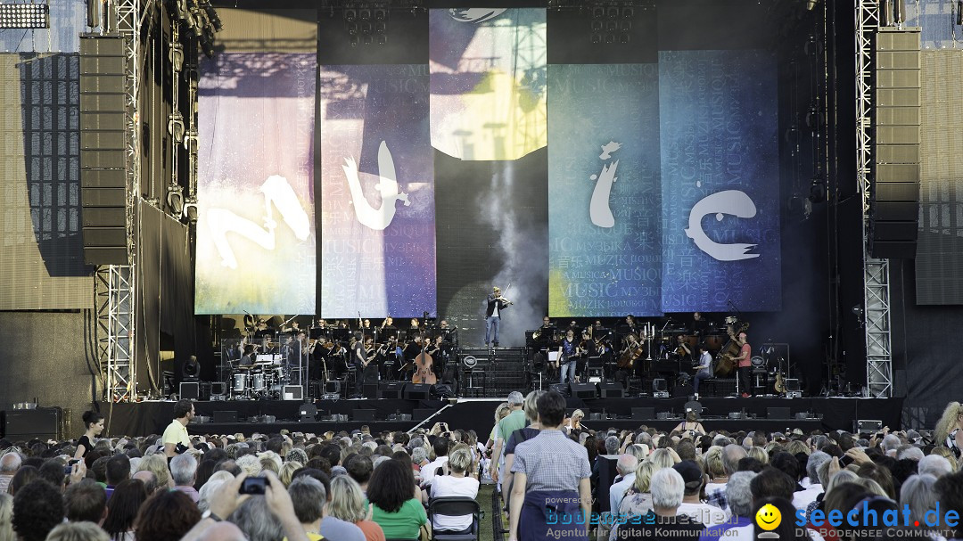 David Garrett mit Band und Orchester Open Air: Aach am Bodensee, 16.06.2013