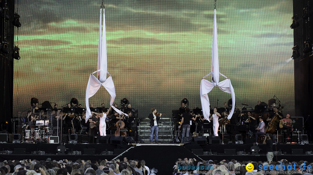 David Garrett mit Band und Orchester Open Air: Aach am Bodensee, 16.06.2013