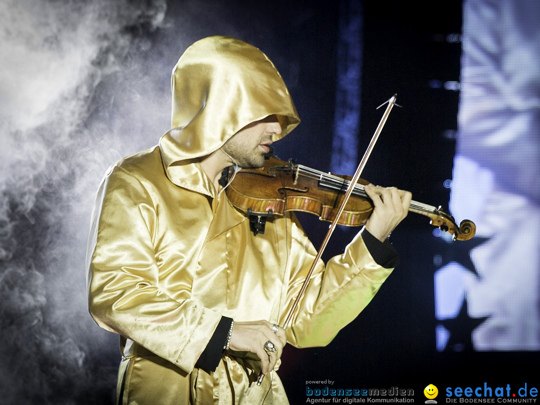 David Garrett mit Band und Orchester Open Air: Aach am Bodensee, 16.06.2013