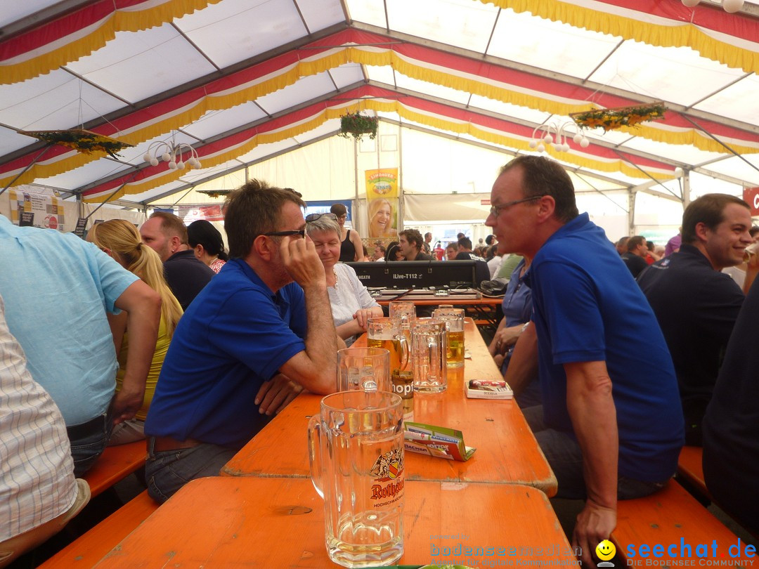 Feierabendhock mit der Froschen-Kapelle: Stockach am Bodensee, 17.06.2013