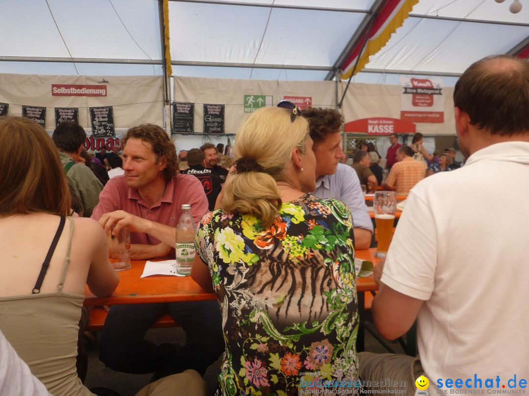 Feierabendhock mit der Froschen-Kapelle: Stockach am Bodensee, 17.06.2013