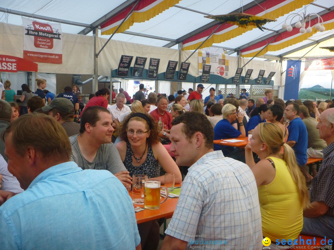 Feierabendhock mit der Froschen-Kapelle: Stockach am Bodensee, 17.06.2013