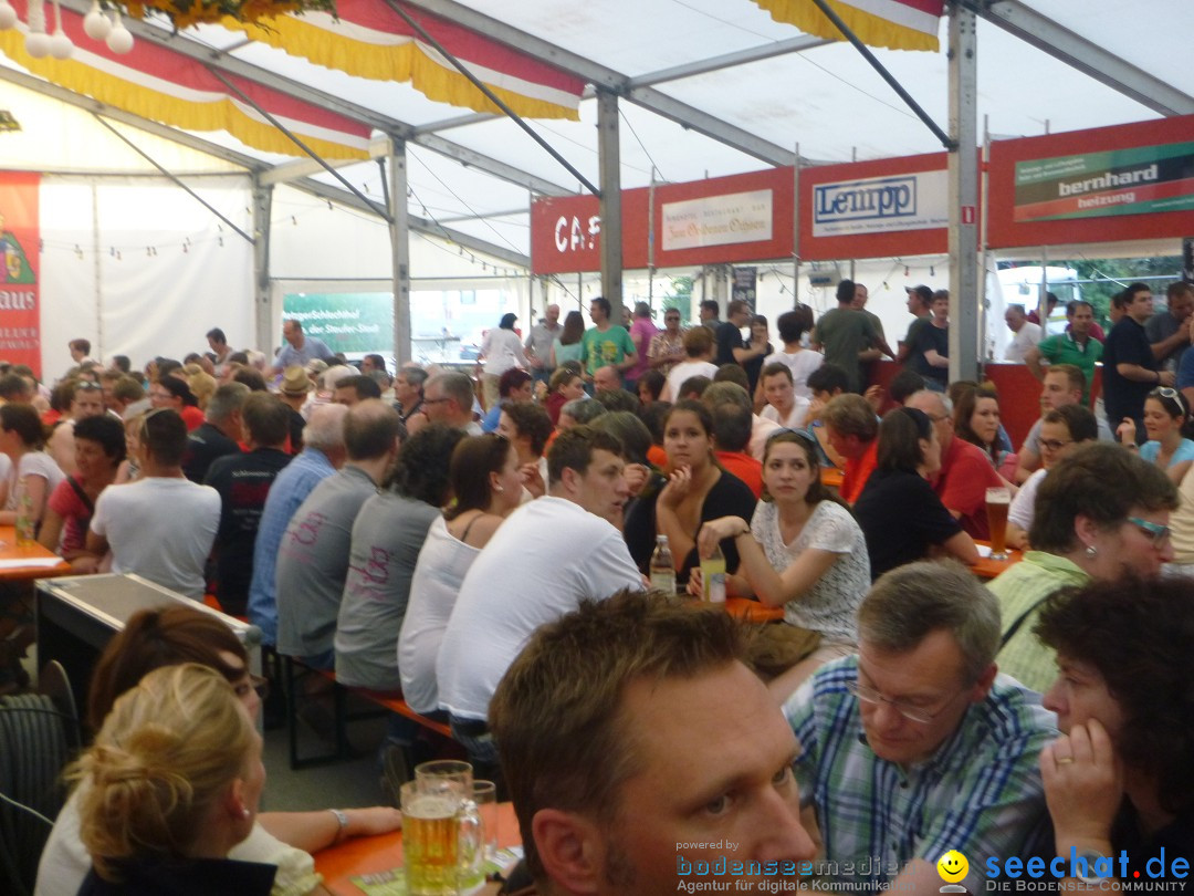 Feierabendhock mit der Froschen-Kapelle: Stockach am Bodensee, 17.06.2013