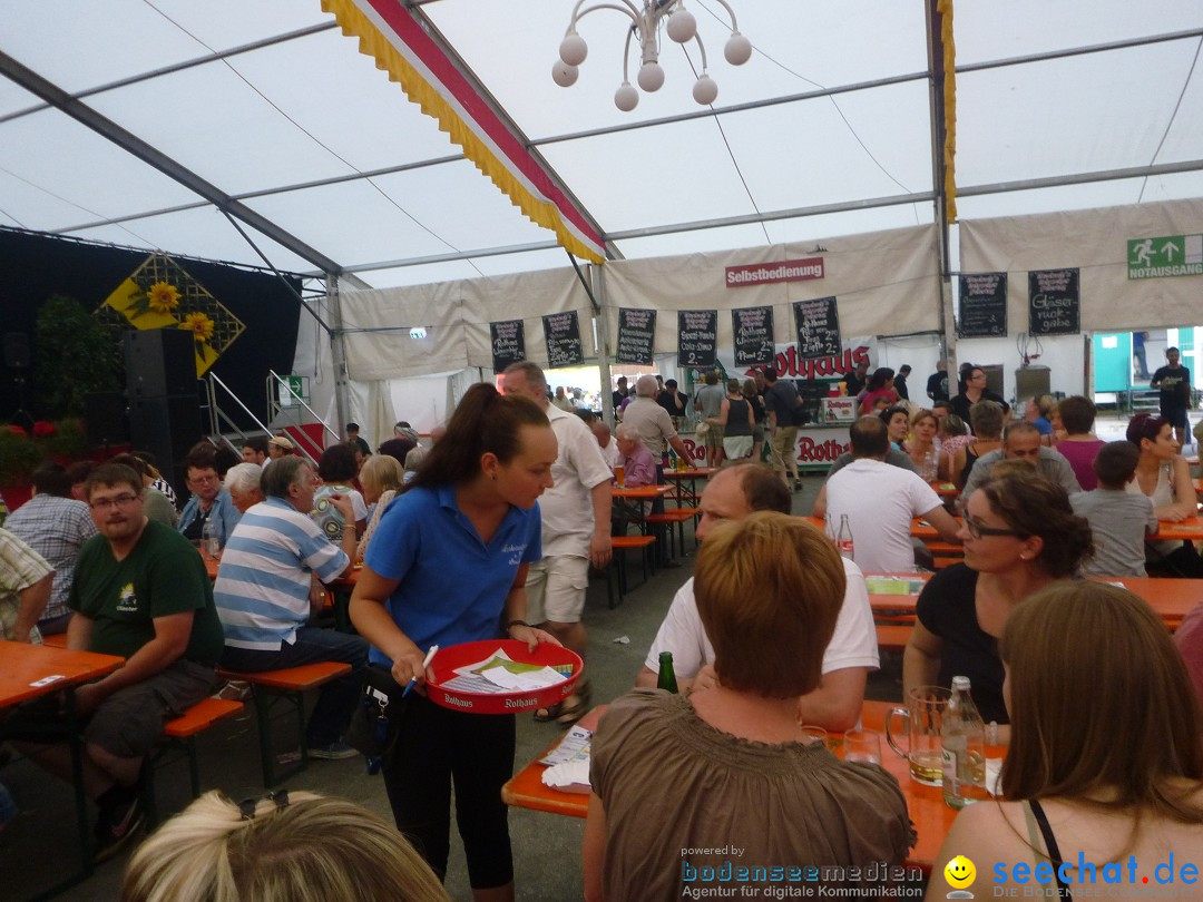 Feierabendhock mit der Froschen-Kapelle: Stockach am Bodensee, 17.06.2013