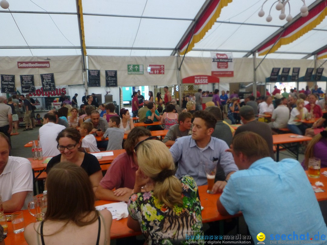 Feierabendhock mit der Froschen-Kapelle: Stockach am Bodensee, 17.06.2013