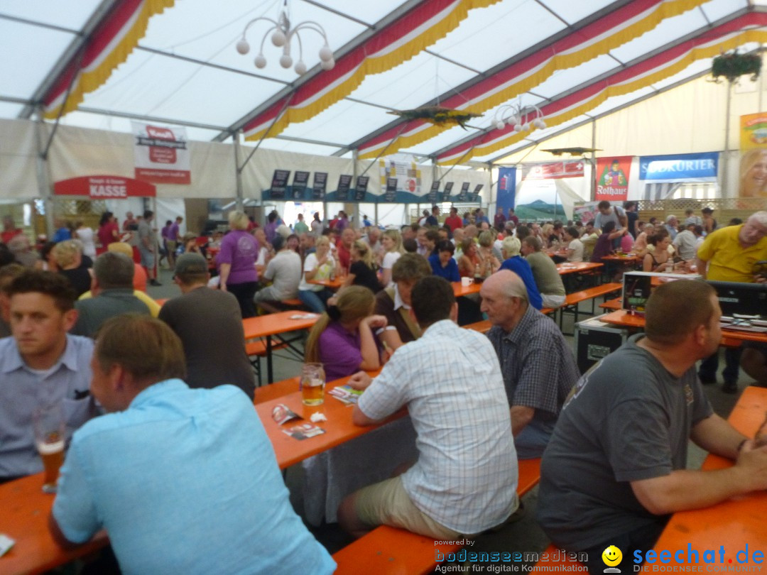 Feierabendhock mit der Froschen-Kapelle: Stockach am Bodensee, 17.06.2013