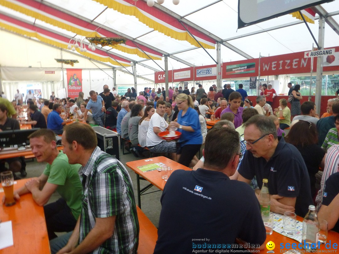 Feierabendhock mit der Froschen-Kapelle: Stockach am Bodensee, 17.06.2013