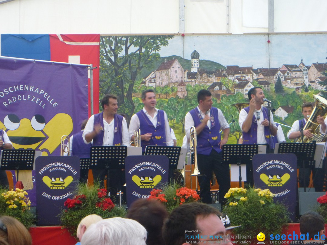 Feierabendhock mit der Froschen-Kapelle: Stockach am Bodensee, 17.06.2013