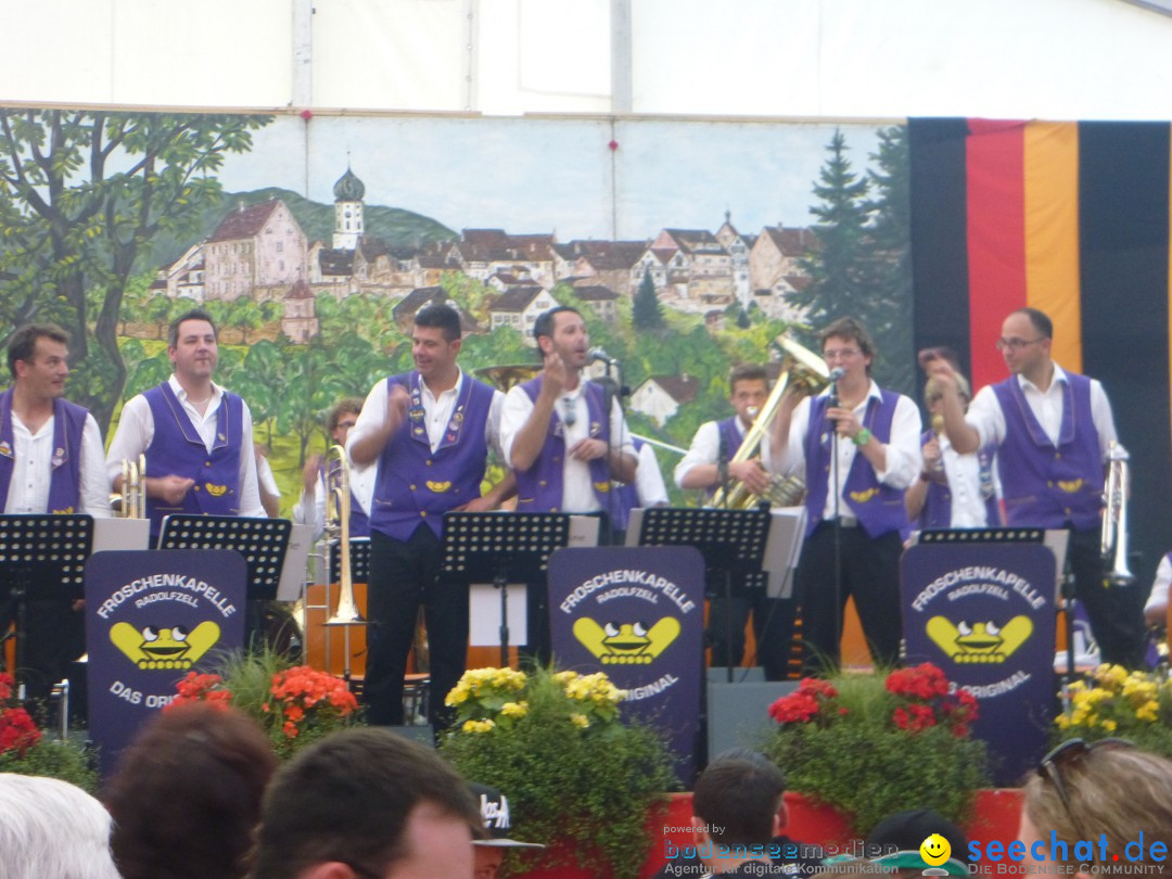 Feierabendhock mit der Froschen-Kapelle: Stockach am Bodensee, 17.06.2013