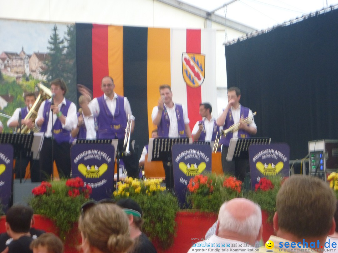 Feierabendhock mit der Froschen-Kapelle: Stockach am Bodensee, 17.06.2013