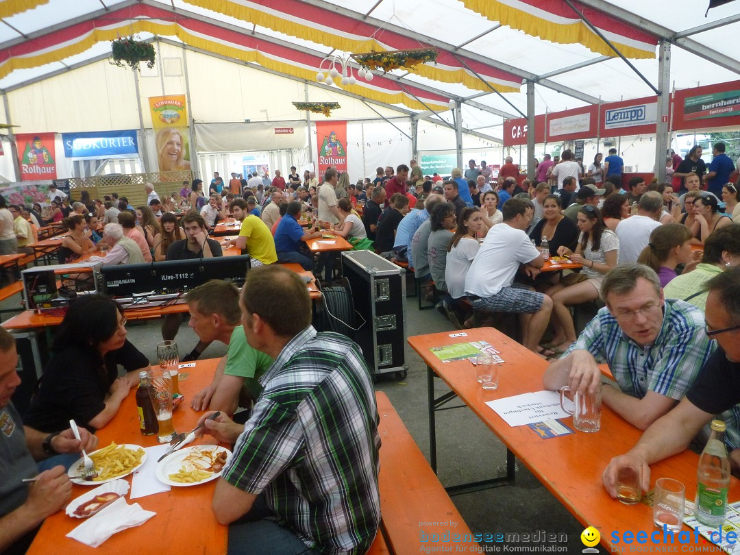 Feierabendhock mit der Froschen-Kapelle: Stockach am Bodensee, 17.06.2013