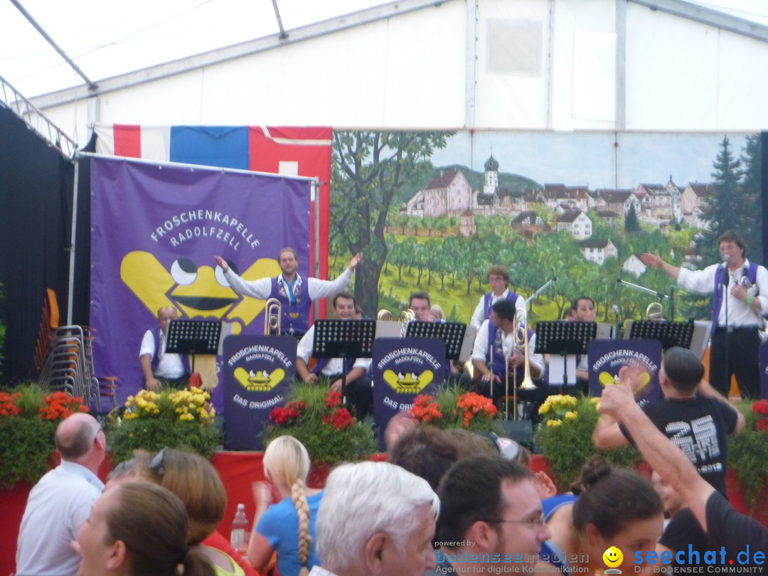 Feierabendhock mit der Froschen-Kapelle: Stockach am Bodensee, 17.06.2013