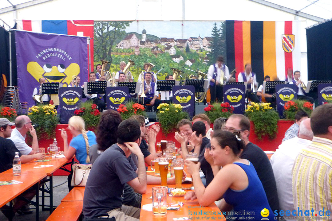 Feierabendhock mit der Froschen-Kapelle: Stockach am Bodensee, 17.06.2013