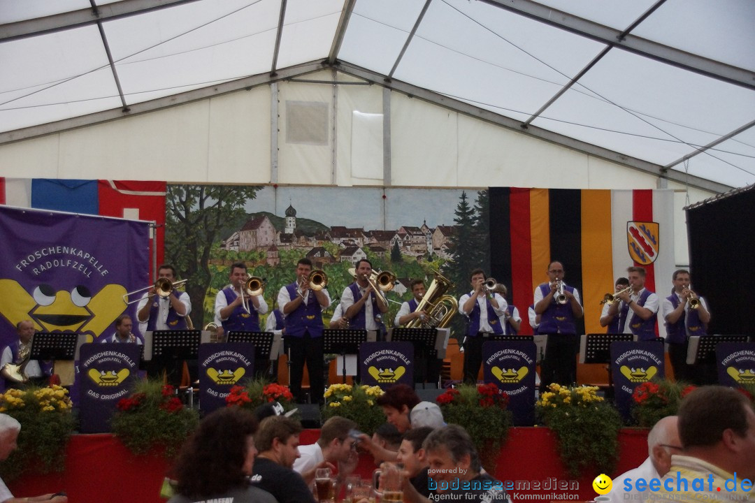 Feierabendhock mit der Froschen-Kapelle: Stockach am Bodensee, 17.06.2013