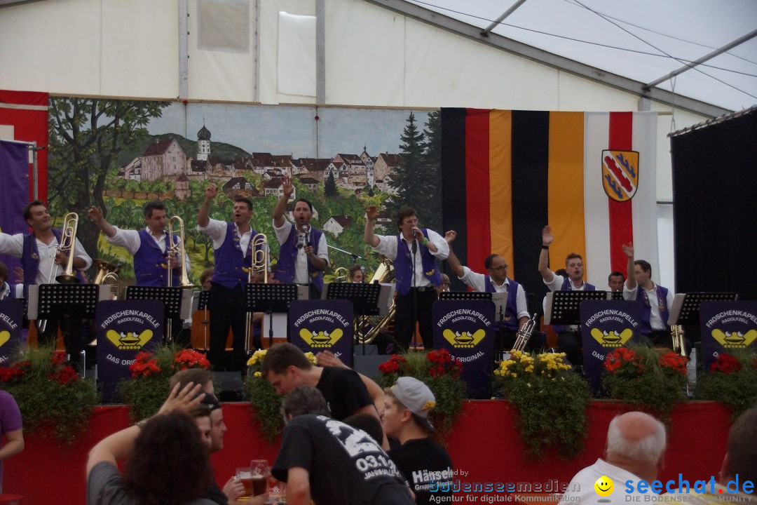 Feierabendhock mit der Froschen-Kapelle: Stockach am Bodensee, 17.06.2013