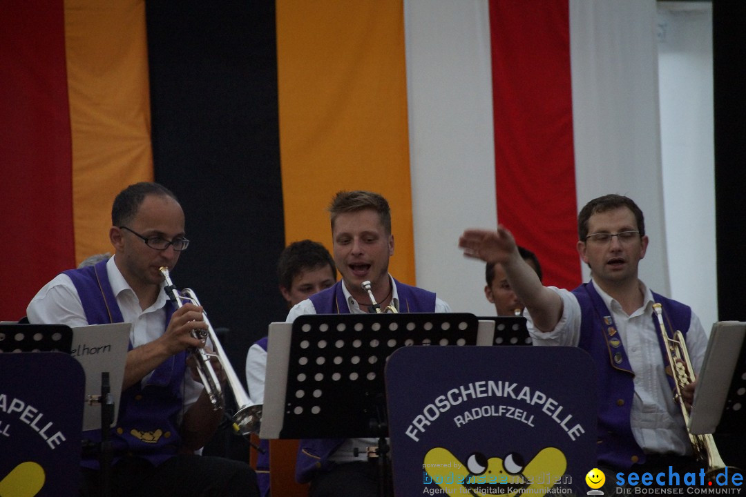 Feierabendhock mit der Froschen-Kapelle: Stockach am Bodensee, 17.06.2013