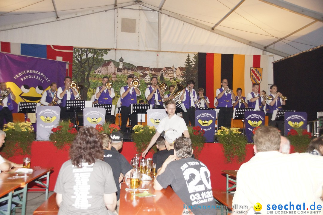 Feierabendhock mit der Froschen-Kapelle: Stockach am Bodensee, 17.06.2013